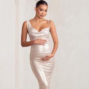 Galaxy Shimmer Maternity Dress. Worn once for my maternity shoot.